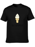 Diet Dropout T-Shirt - Ice Cream Graphic Tee product image 1