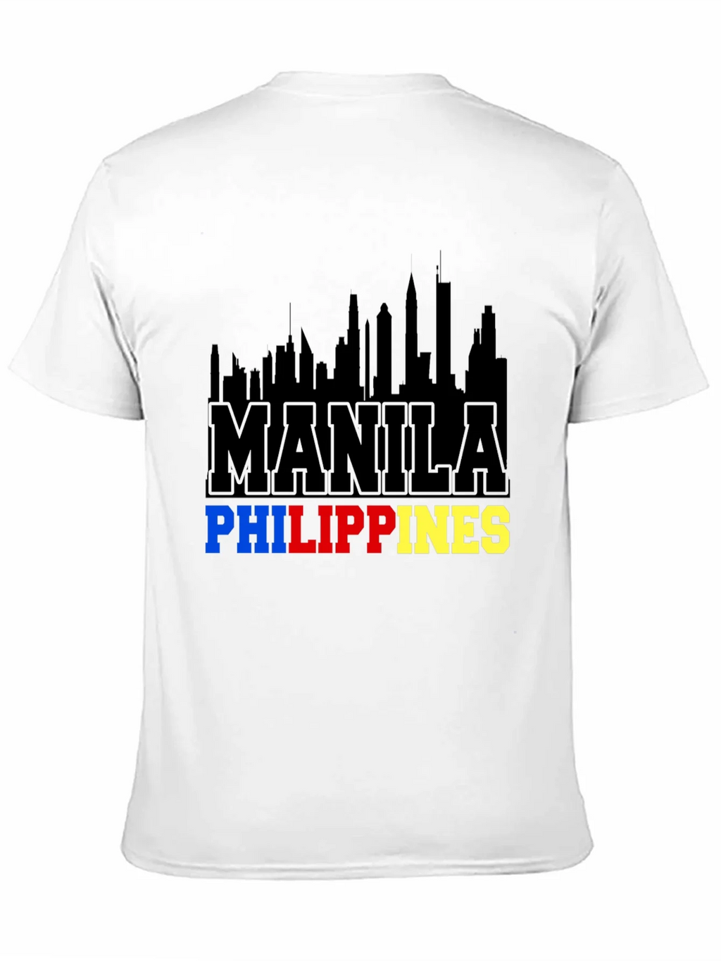 Manila Philippines Skyline Graphic T-Shirt product image 8