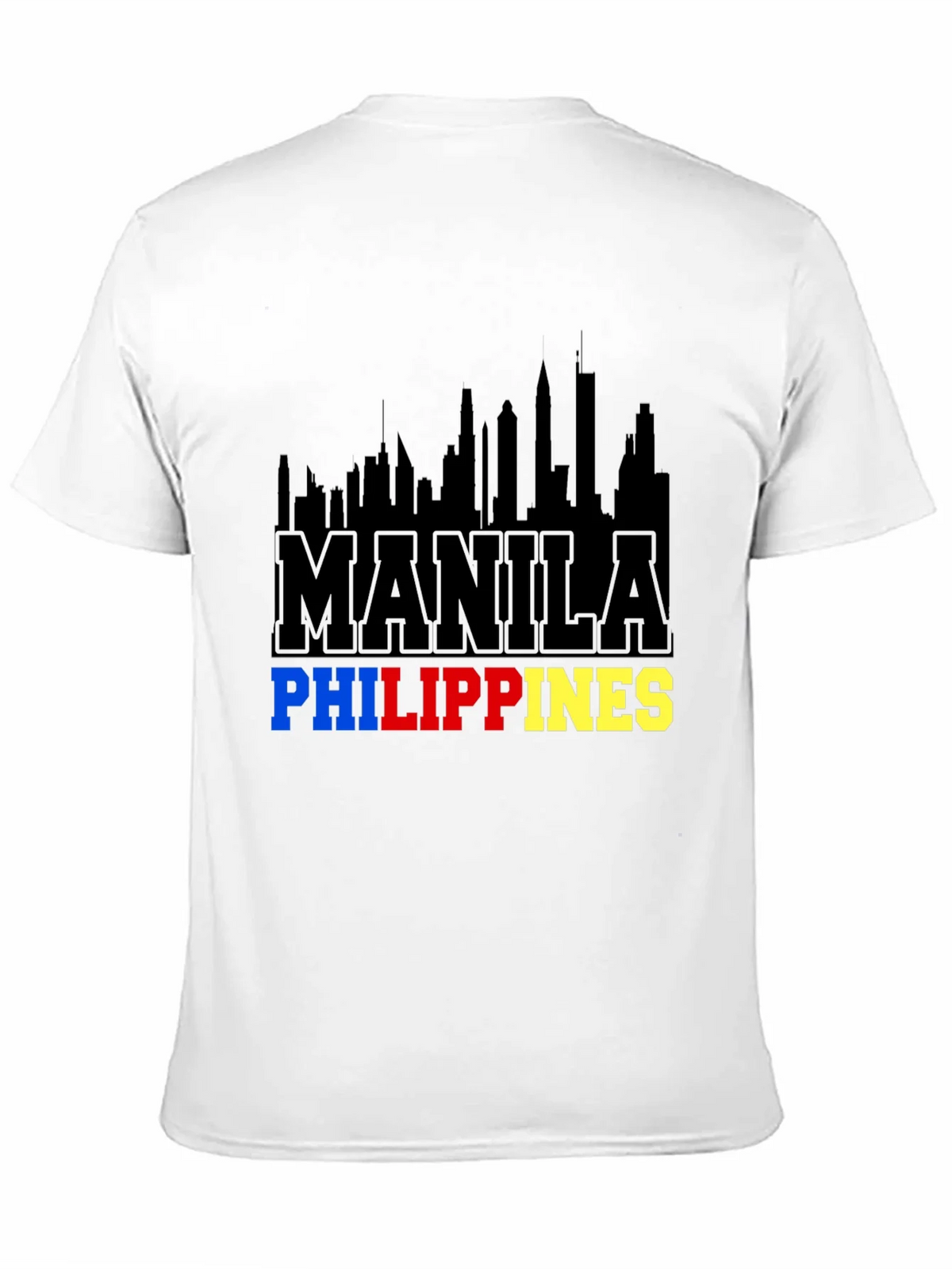 Manila Philippines Skyline Graphic T-Shirt product image 8