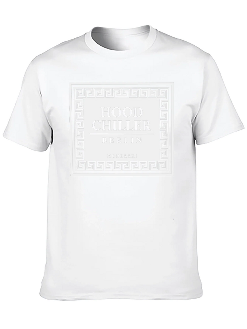 Hood Chiller Berlin Tee - Black Graphic T-Shirt product image 9