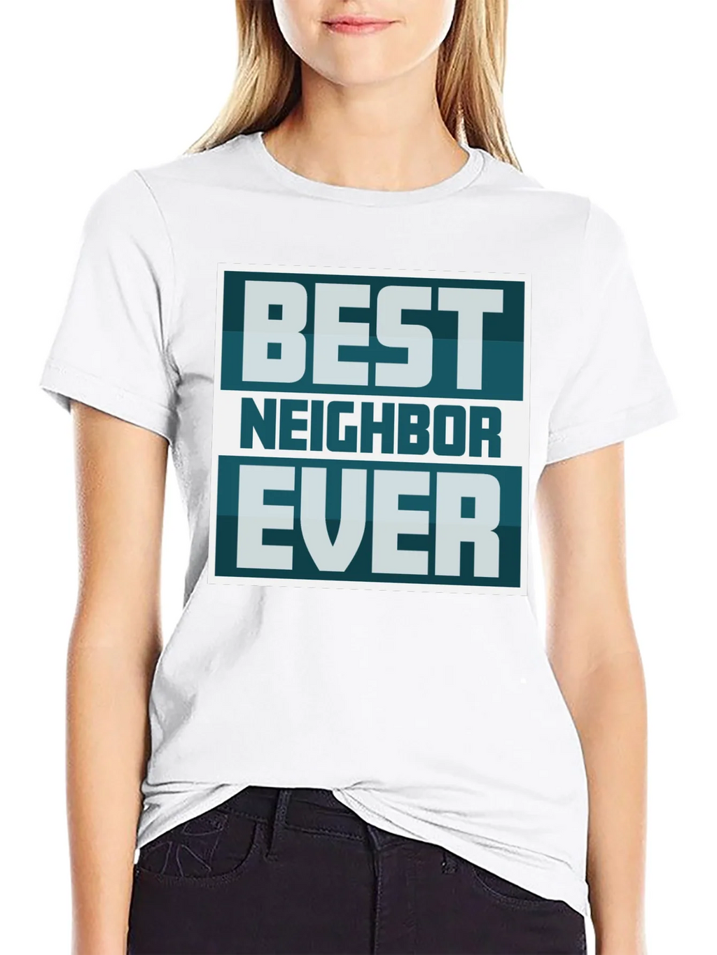 Best Neighbor Ever Graphic Tee product image 8