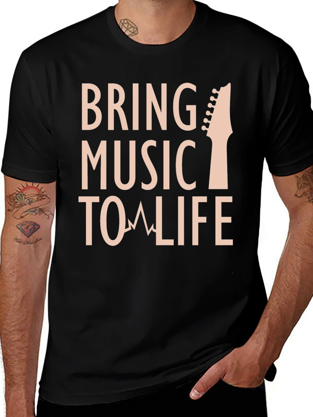 Bring Music to Life Graphic T-Shirt product image 1