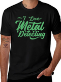 I Love Metal Detecting T-Shirt - Hobby Tee product image 1