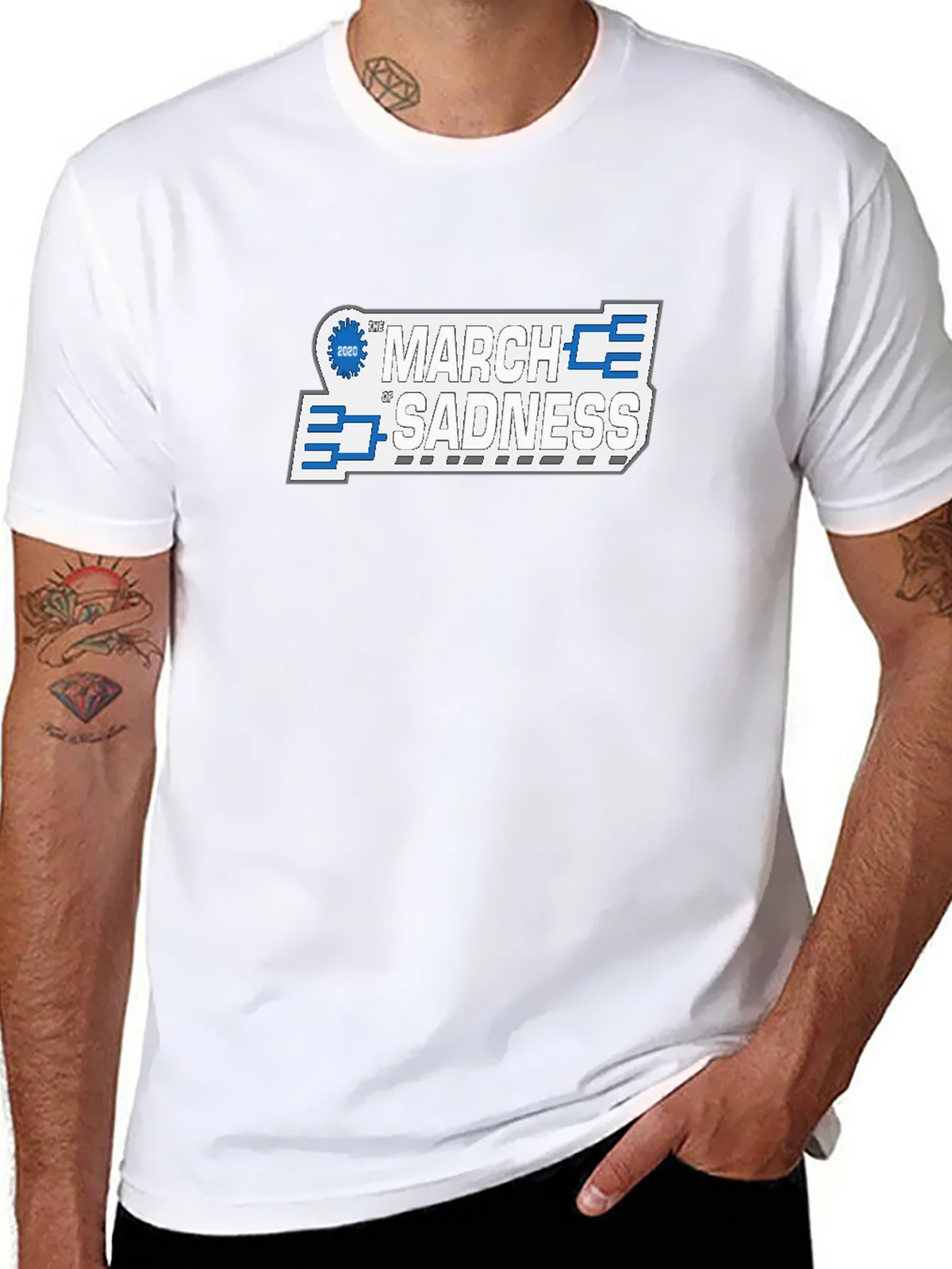 March Sadness Graphic Tee product image 7