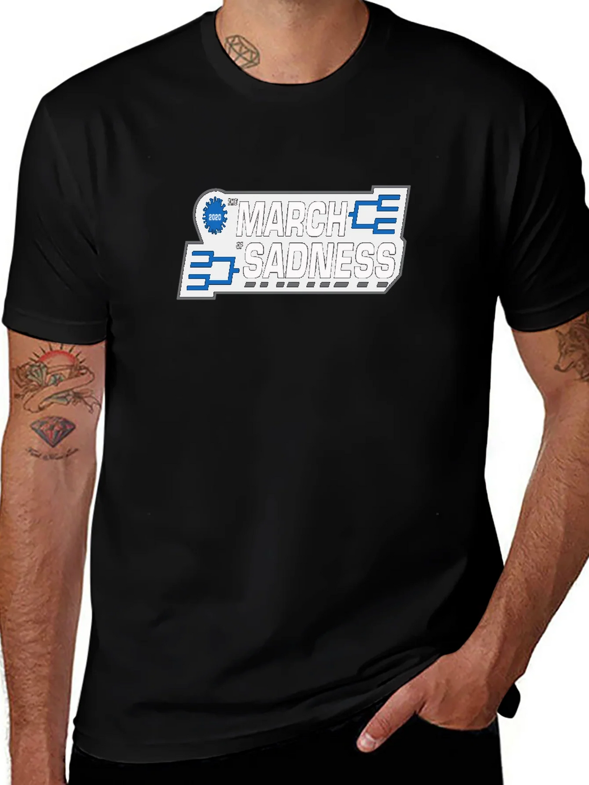 March Sadness Graphic Tee product image 1