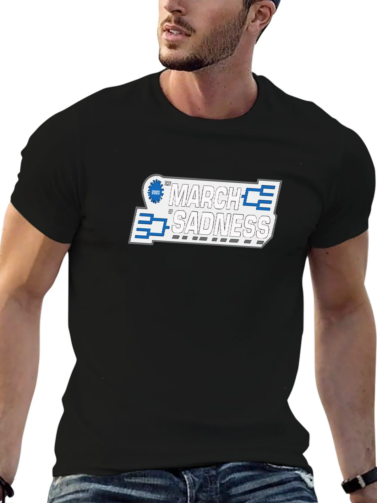 March Sadness Graphic Tee product image 6