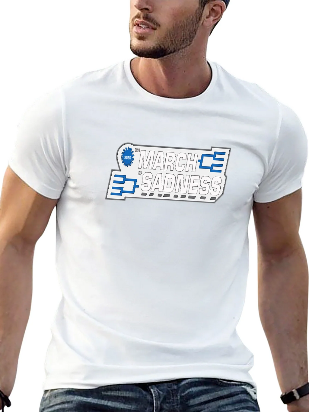 March Sadness Graphic Tee product image 12