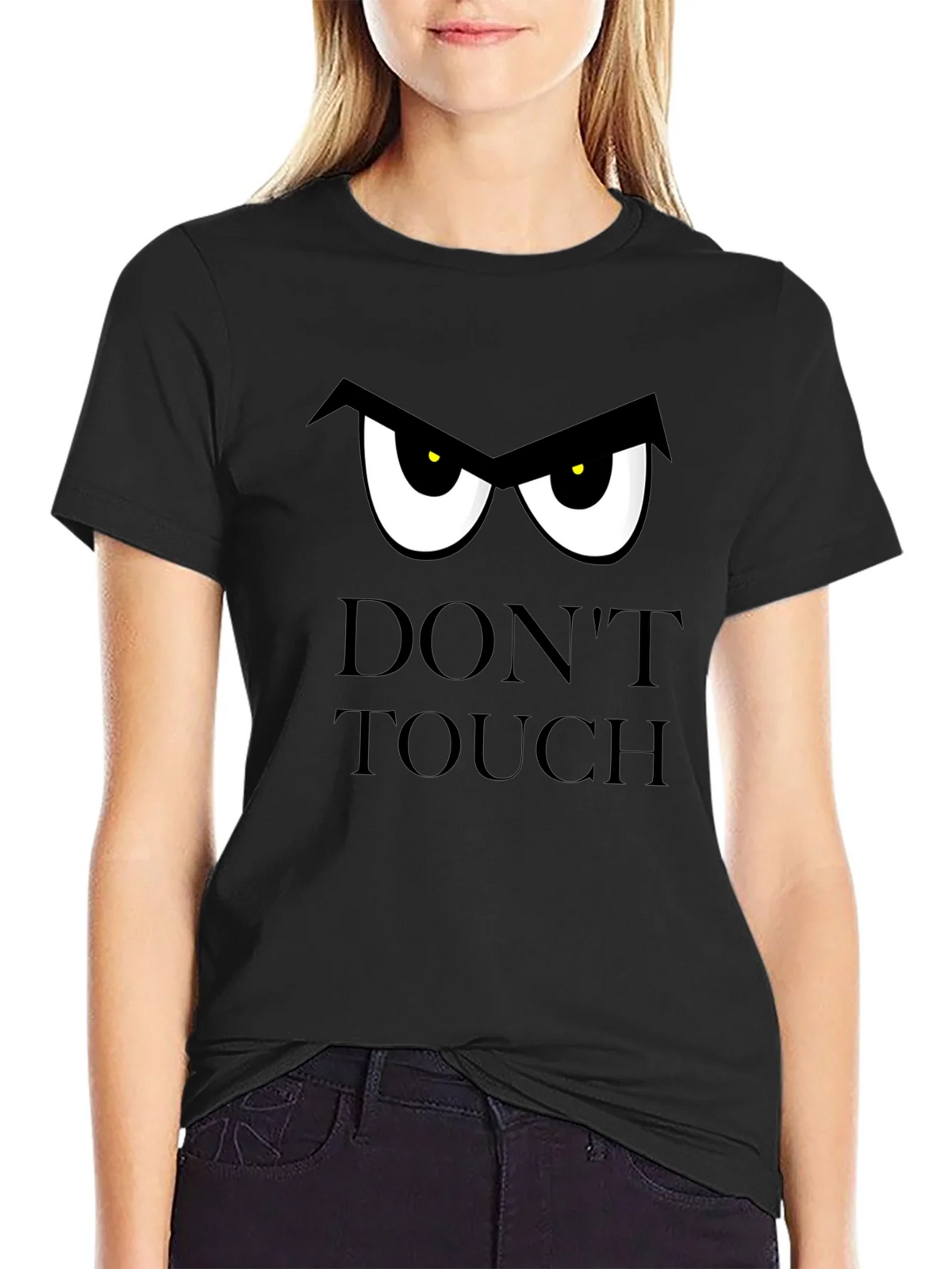 Dont Touch T-Shirt: Funny Graphic Tee product image 2