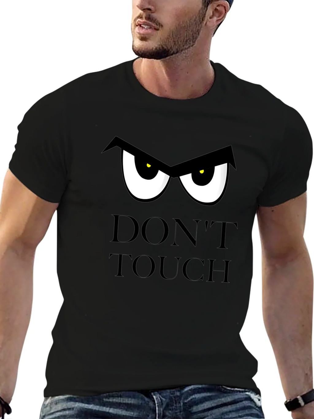 Dont Touch T-Shirt: Funny Graphic Tee product image 6