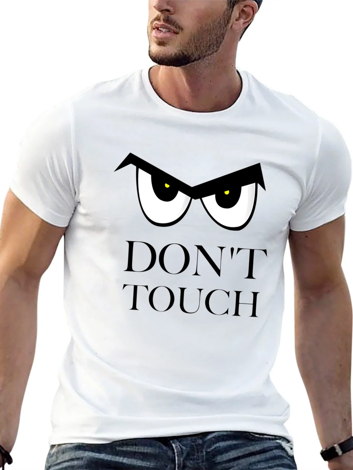 Dont Touch T-Shirt: Funny Graphic Tee product image 12