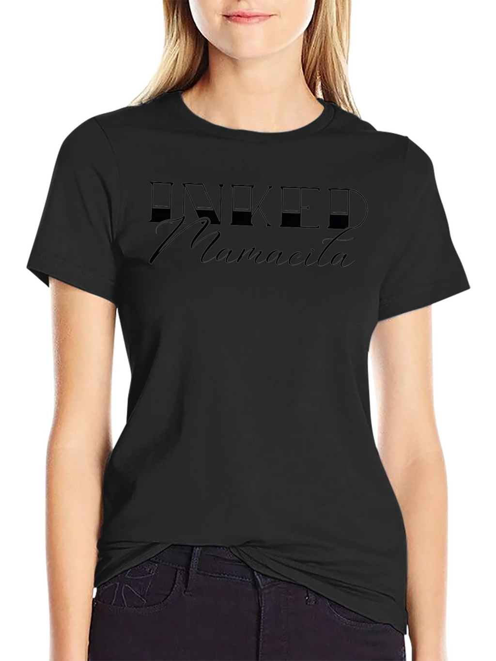 Inked Mamacita Black T-Shirt product image 2