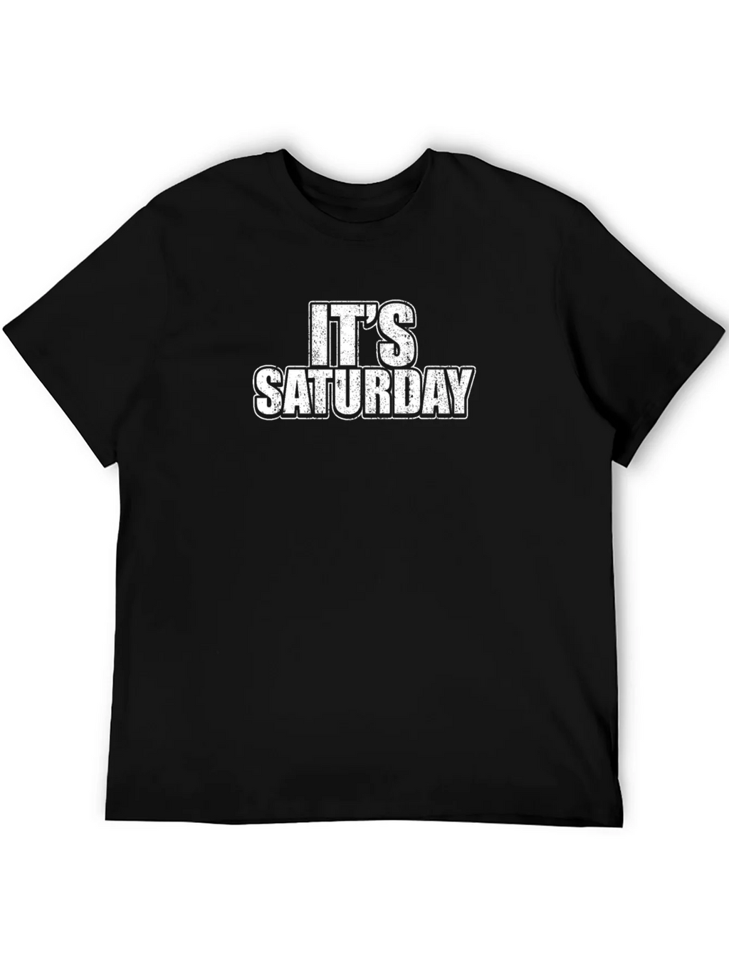 Its Saturday T-Shirt - Black Graphic Tee product image 2