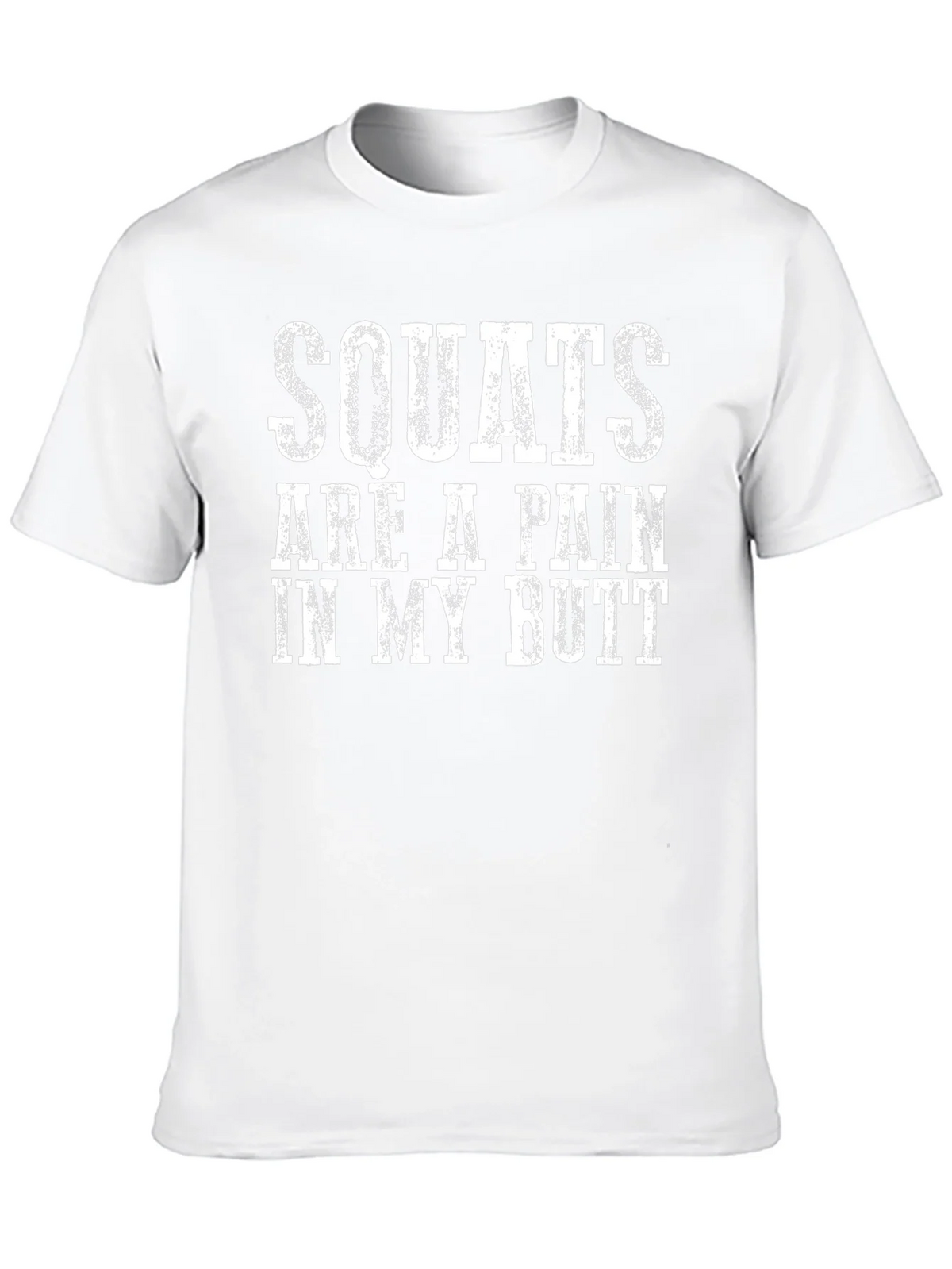 Squats Painful Butt Graphic Tee - Gym Humor product image 9