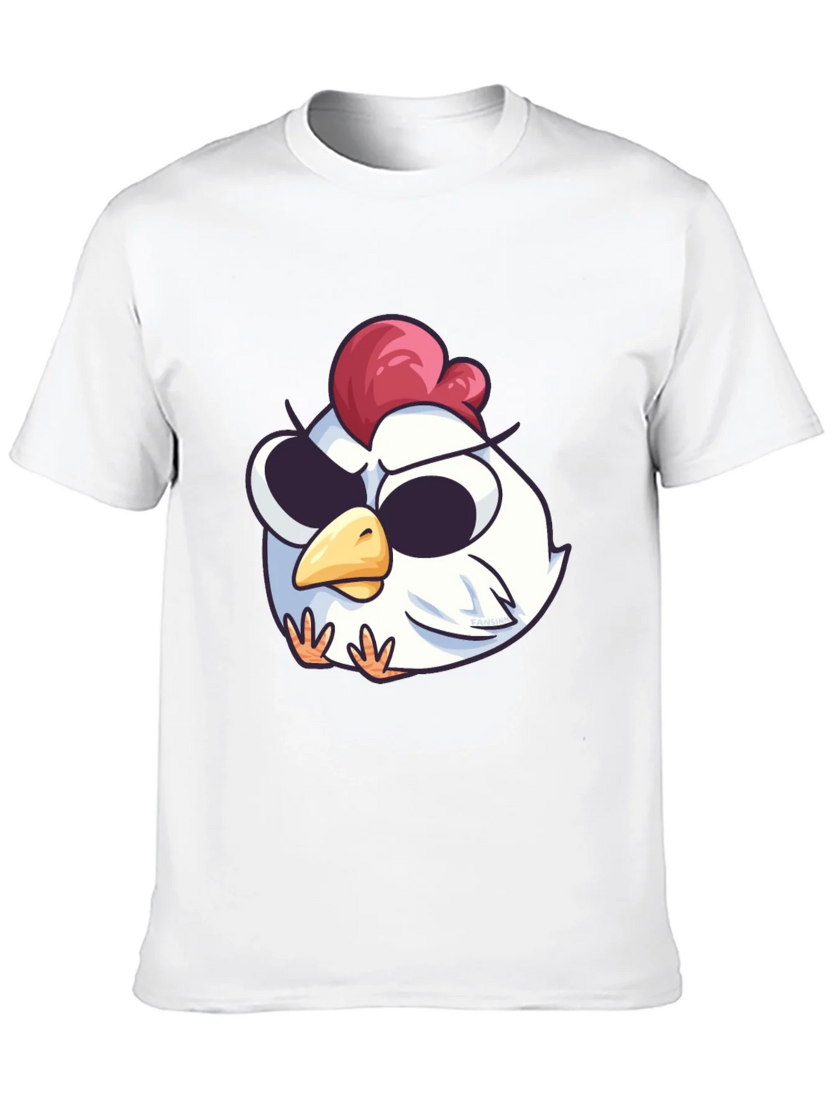 Cool Chicken Graphic Tee - Black Cotton T-Shirt product image 9