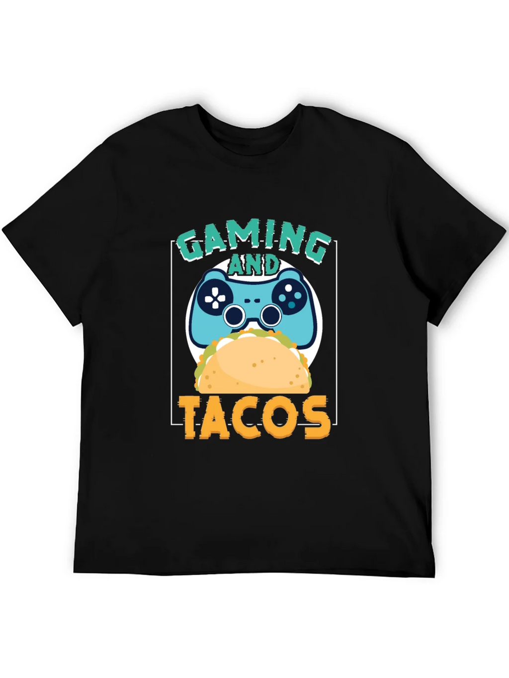 Gaming and Tacos Graphic T-Shirt product image 5