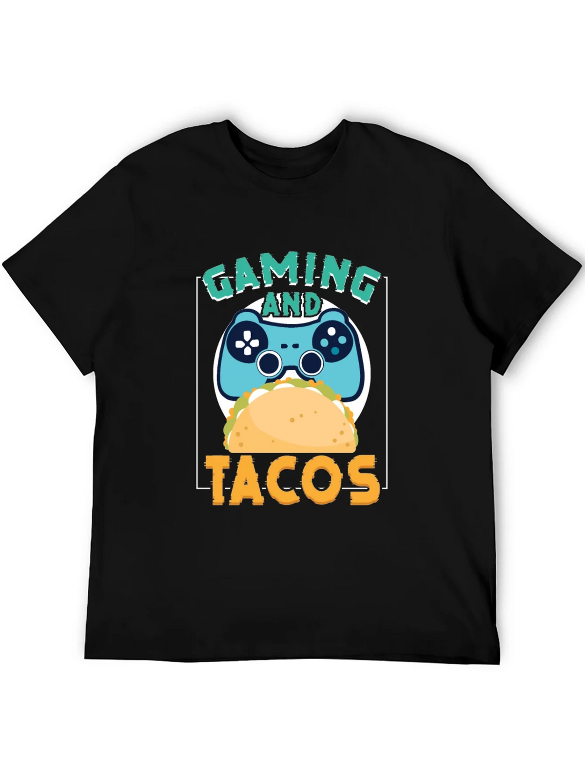Gaming and Tacos Graphic T-Shirt product image 5