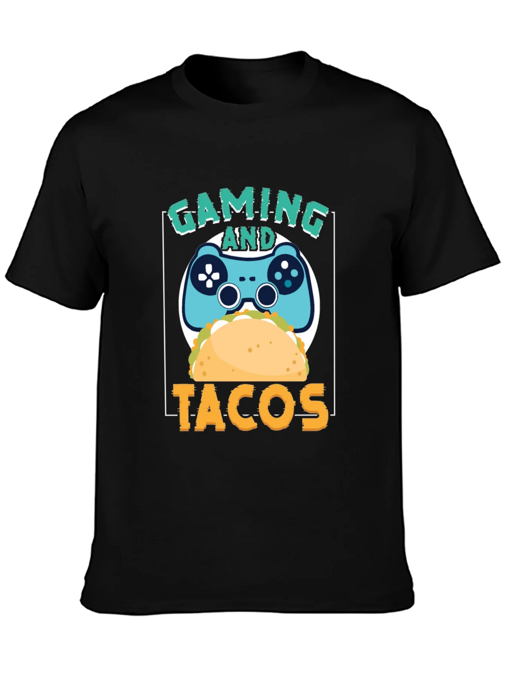 Gaming and Tacos Graphic T-Shirt product image 3