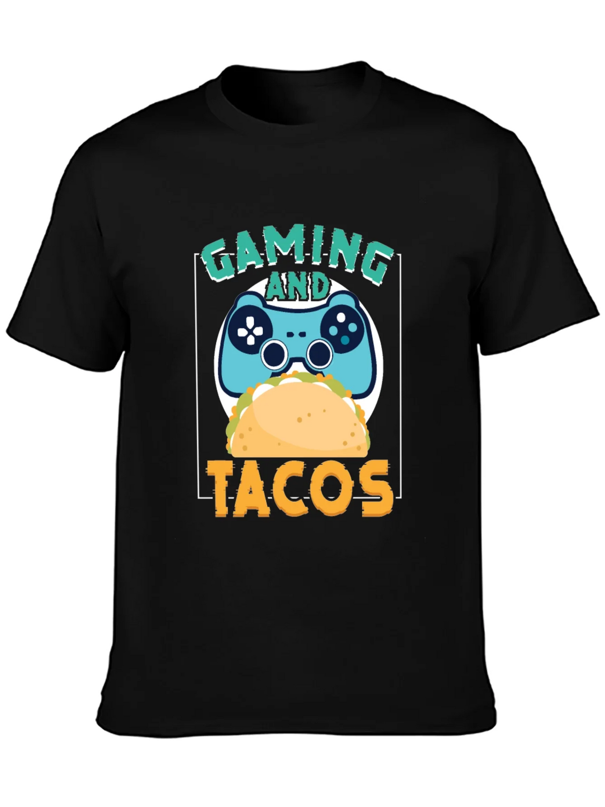 Gaming and Tacos Graphic T-Shirt product image 3