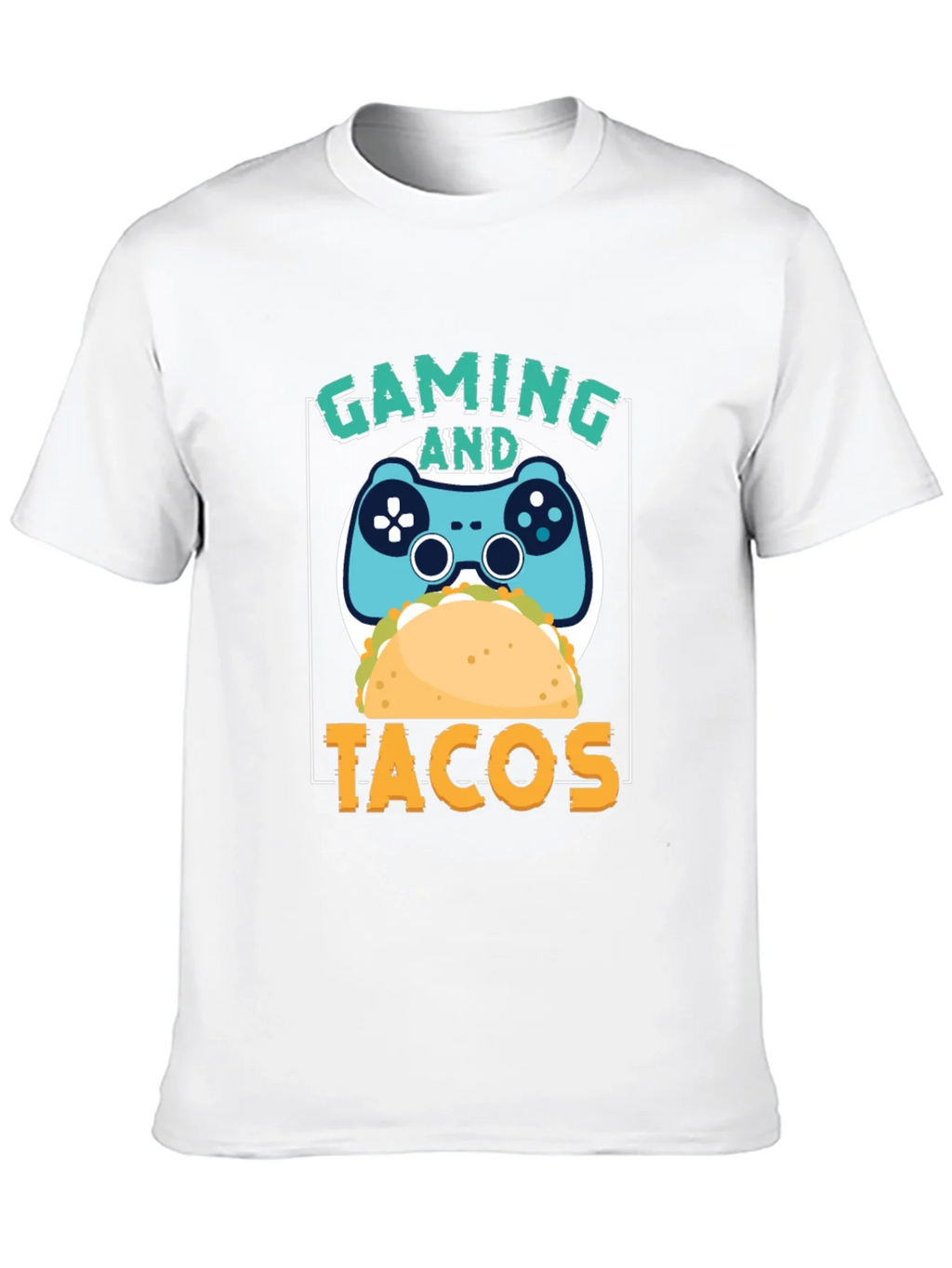 Gaming and Tacos Graphic T-Shirt product image 9