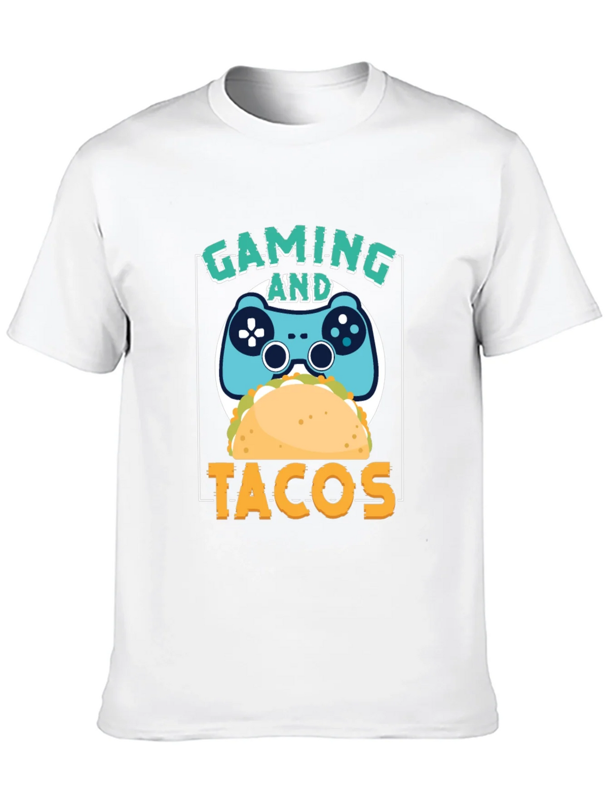 Gaming and Tacos Graphic T-Shirt product image 9