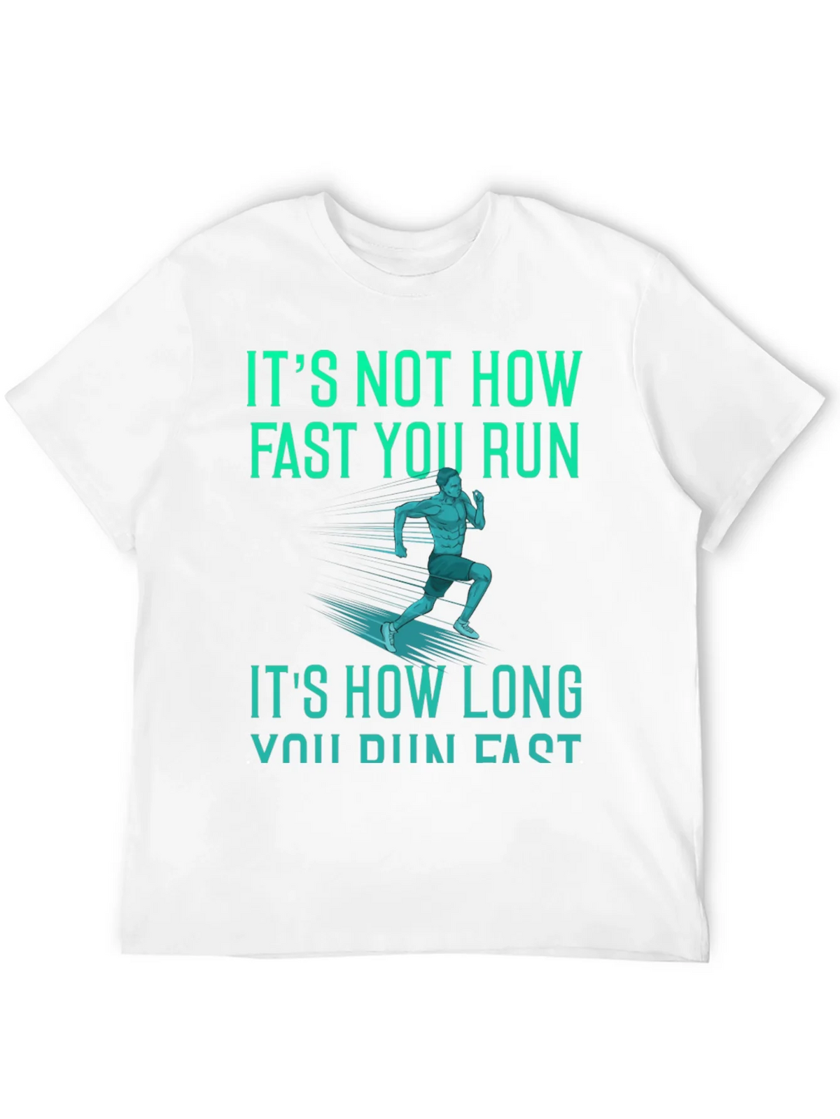 Motivational Running Graphic Tee - Its How Long You Run! product image 11
