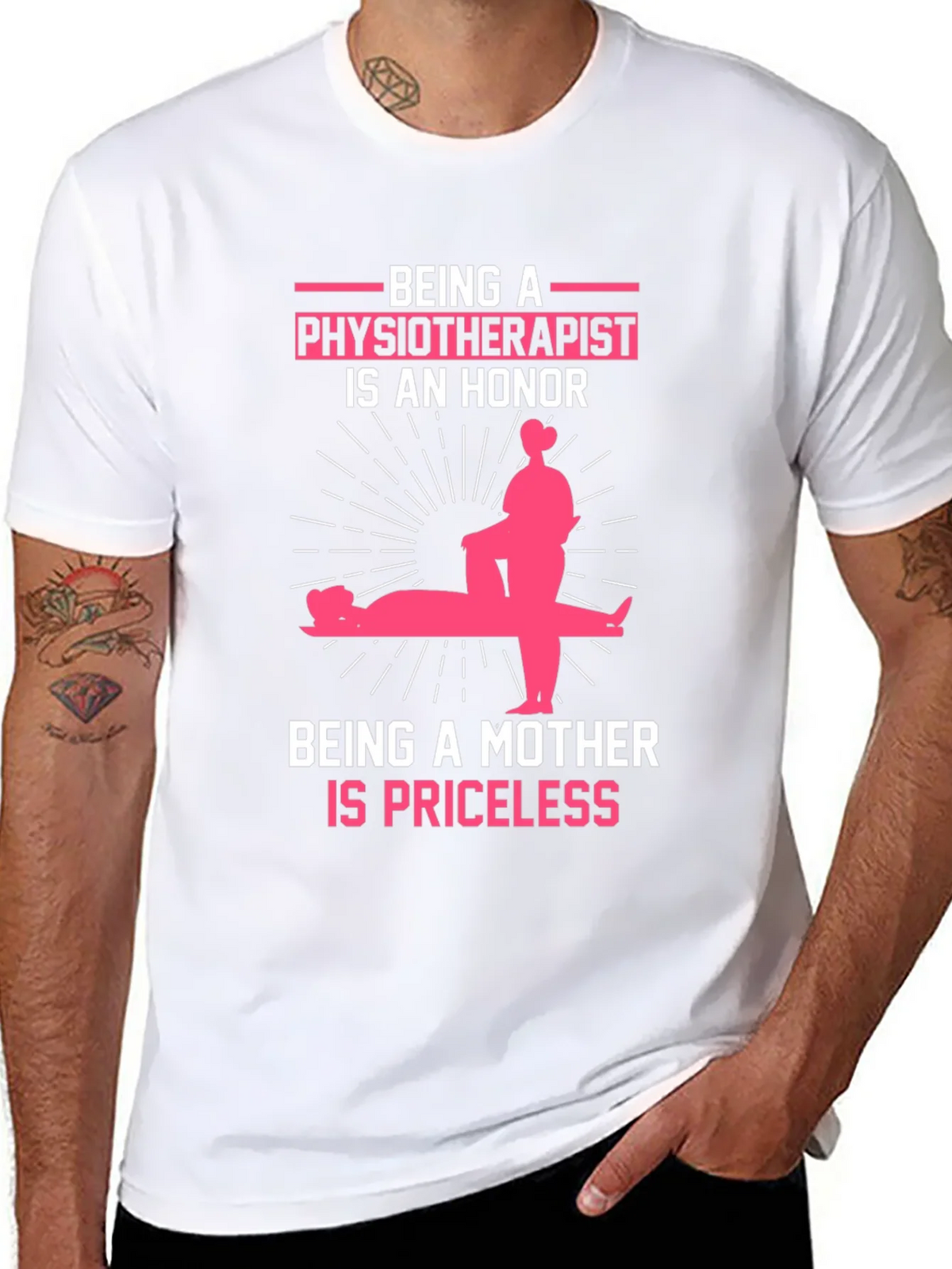 Physiotherapist Mother Honor T-Shirt product image 7