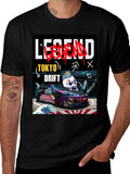 Tokyo Drift Legend Graphic Tee - Black product image 1