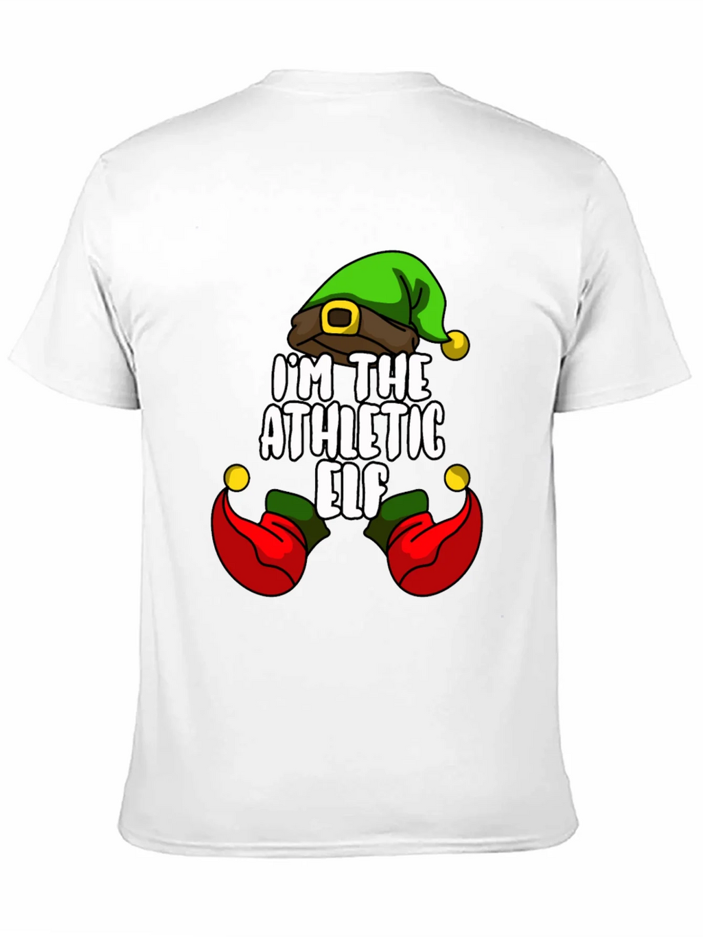 Athletic Elf Christmas T-Shirt product image 10