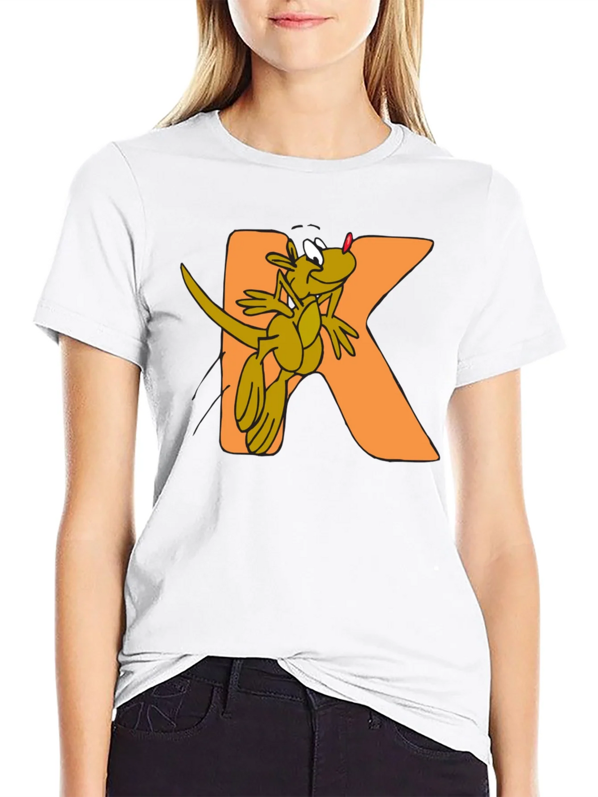 Kangaroo Kidz Black Cotton Graphic Tee product image 8