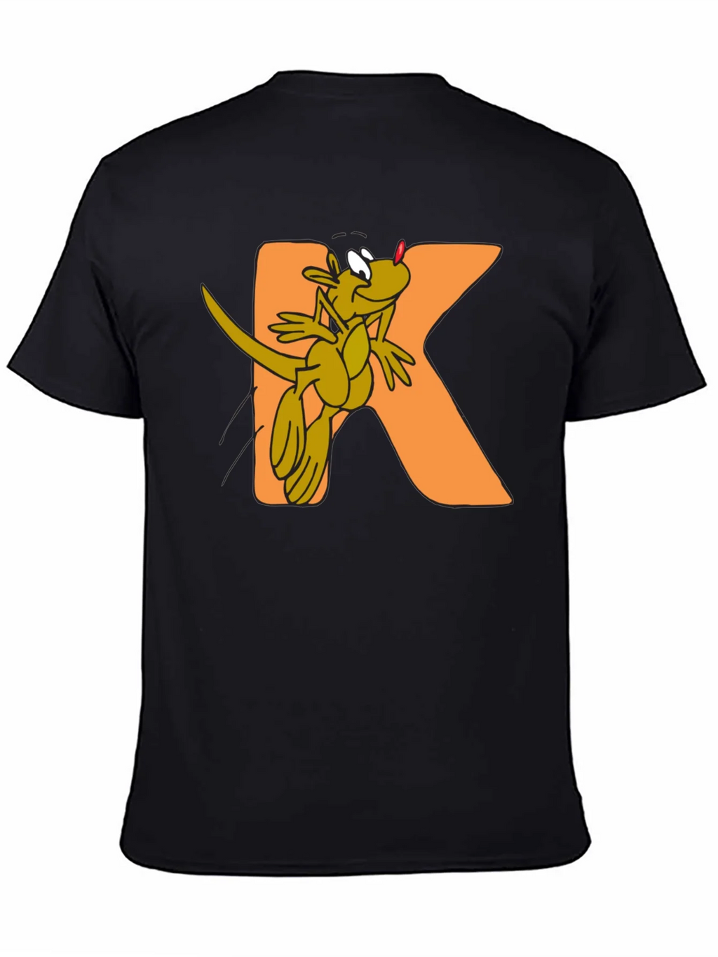 Kangaroo Kidz Black Cotton Graphic Tee product image 4