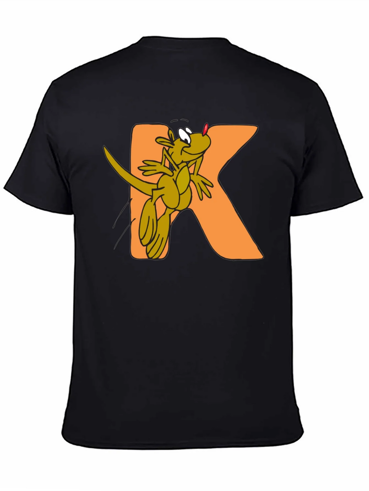 Kangaroo Kidz Black Cotton Graphic Tee product image 4