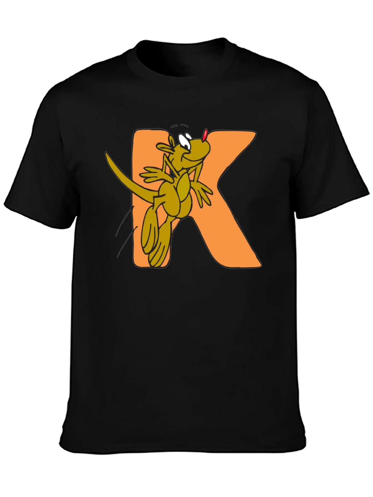 Kangaroo Kidz Black Cotton Graphic Tee product image 3