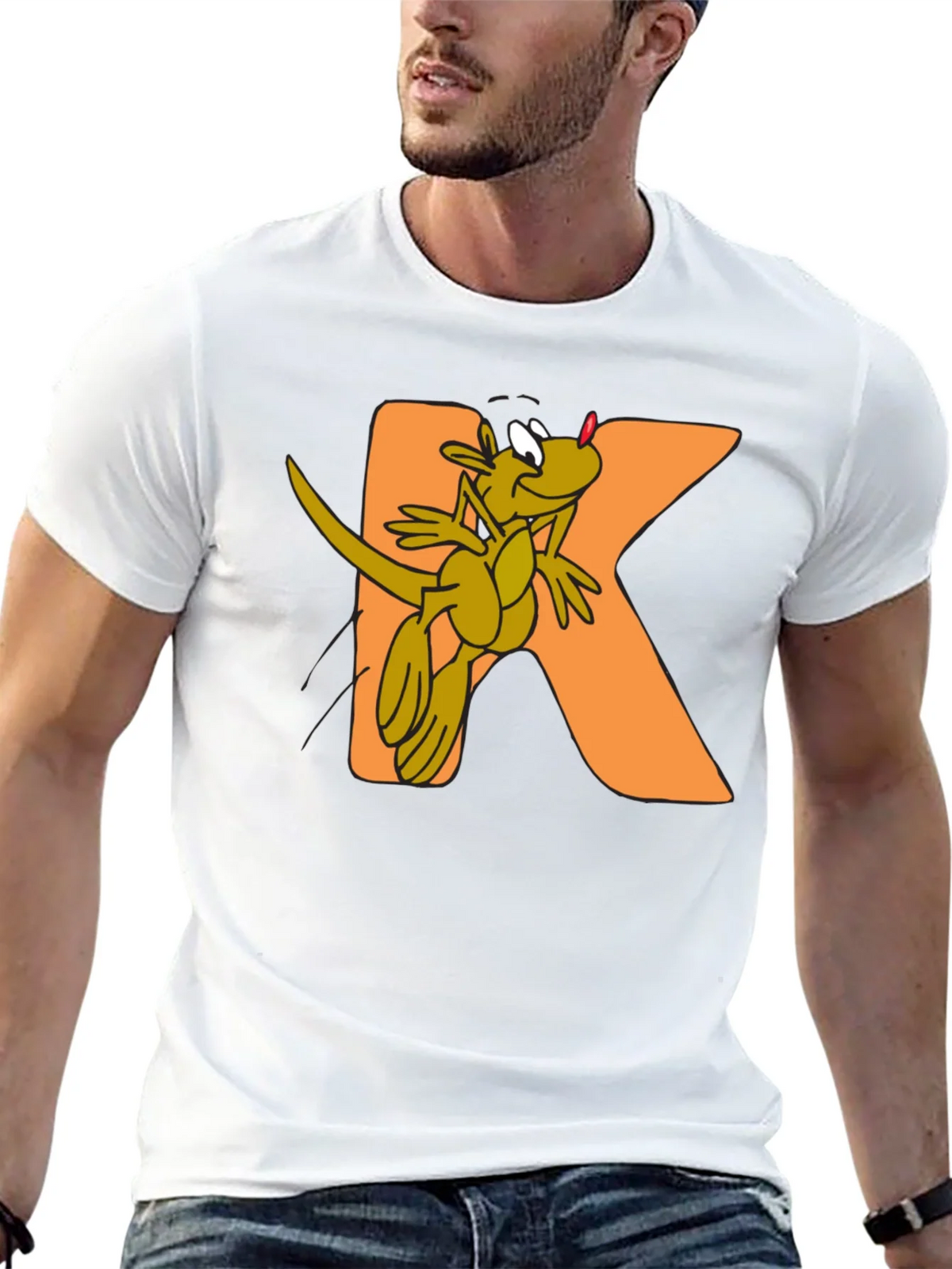 Kangaroo Kidz Black Cotton Graphic Tee product image 12