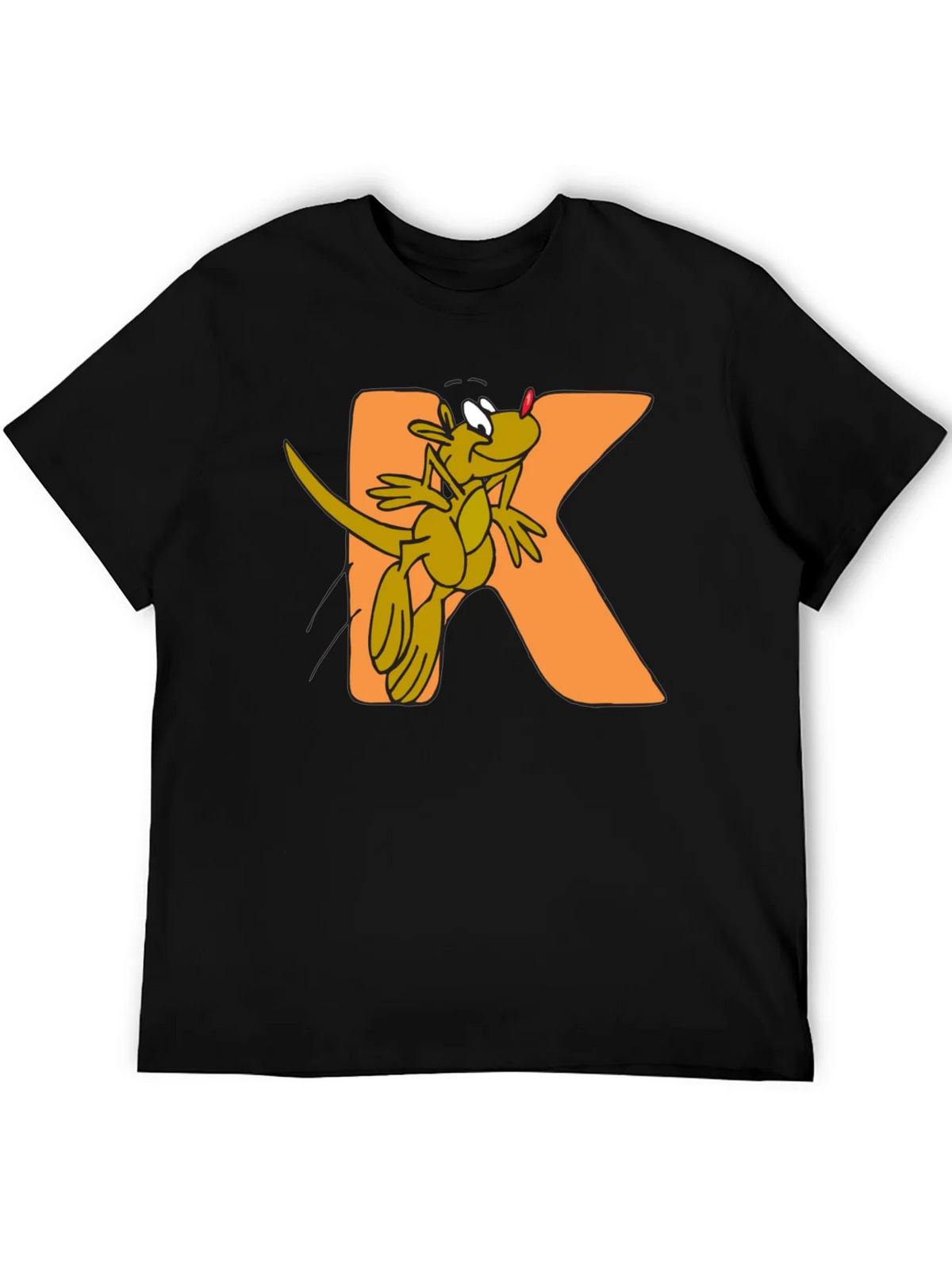 Kangaroo Kidz Black Cotton Graphic Tee product image 5