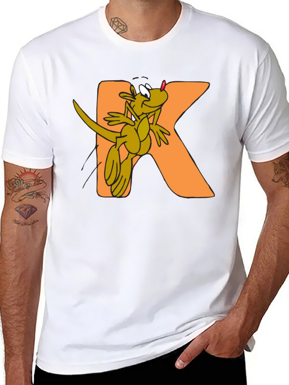 Kangaroo Kidz Black Cotton Graphic Tee product image 7