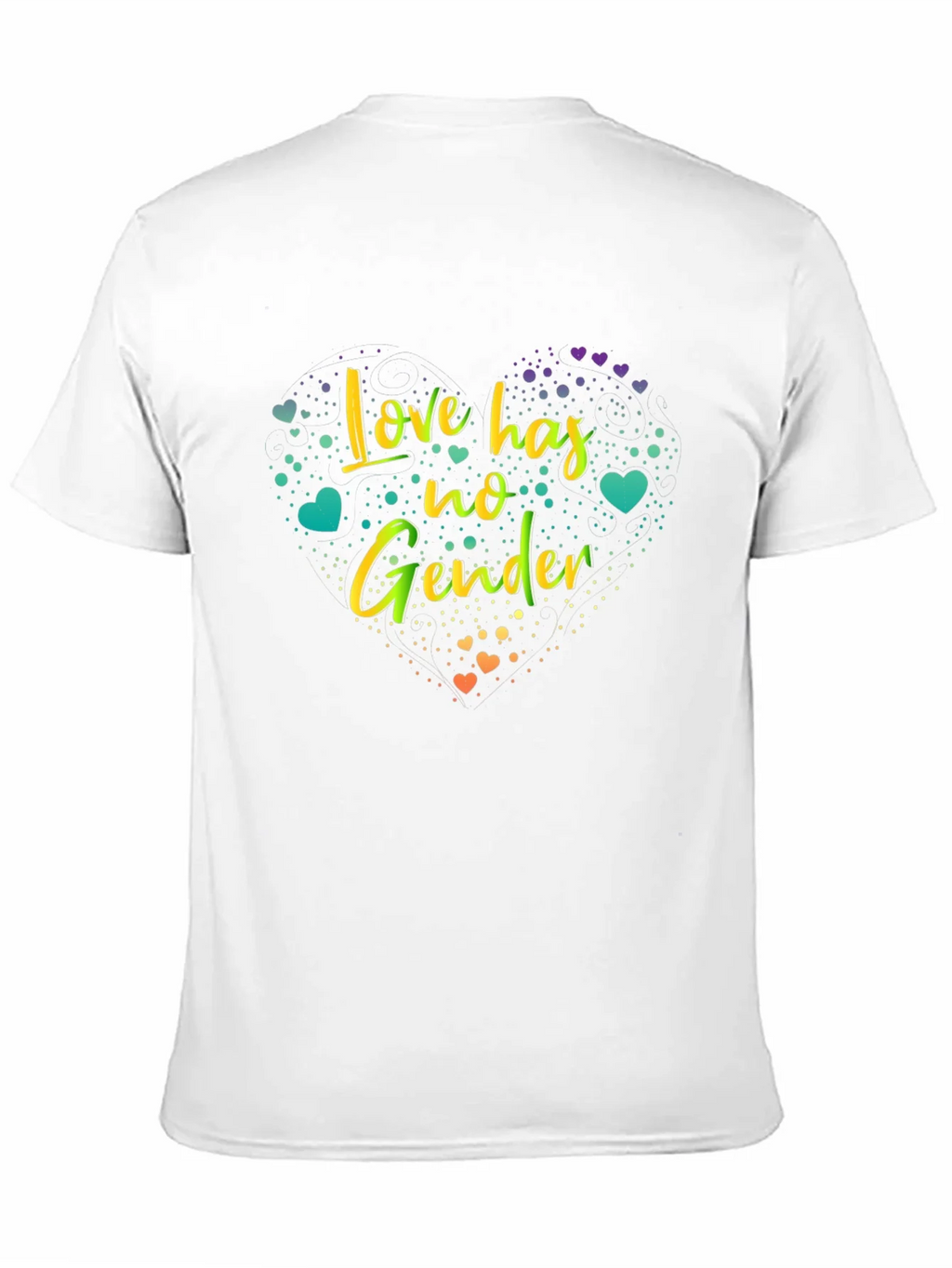 Love Has No Gender Graphic Tee - Black product image 10
