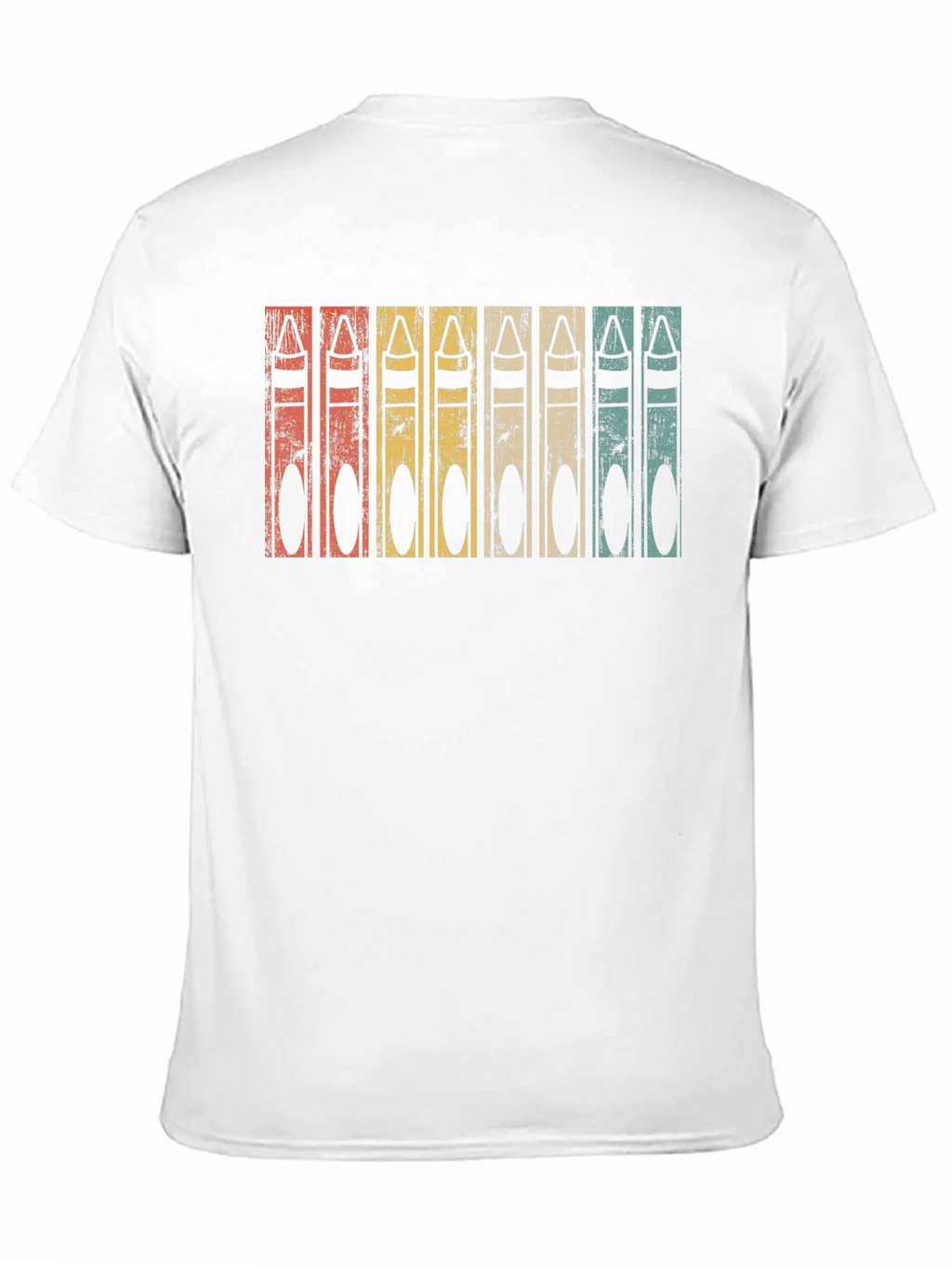 Retro Crayon T-Shirt - Vintage Style Graphic Tee product image 10