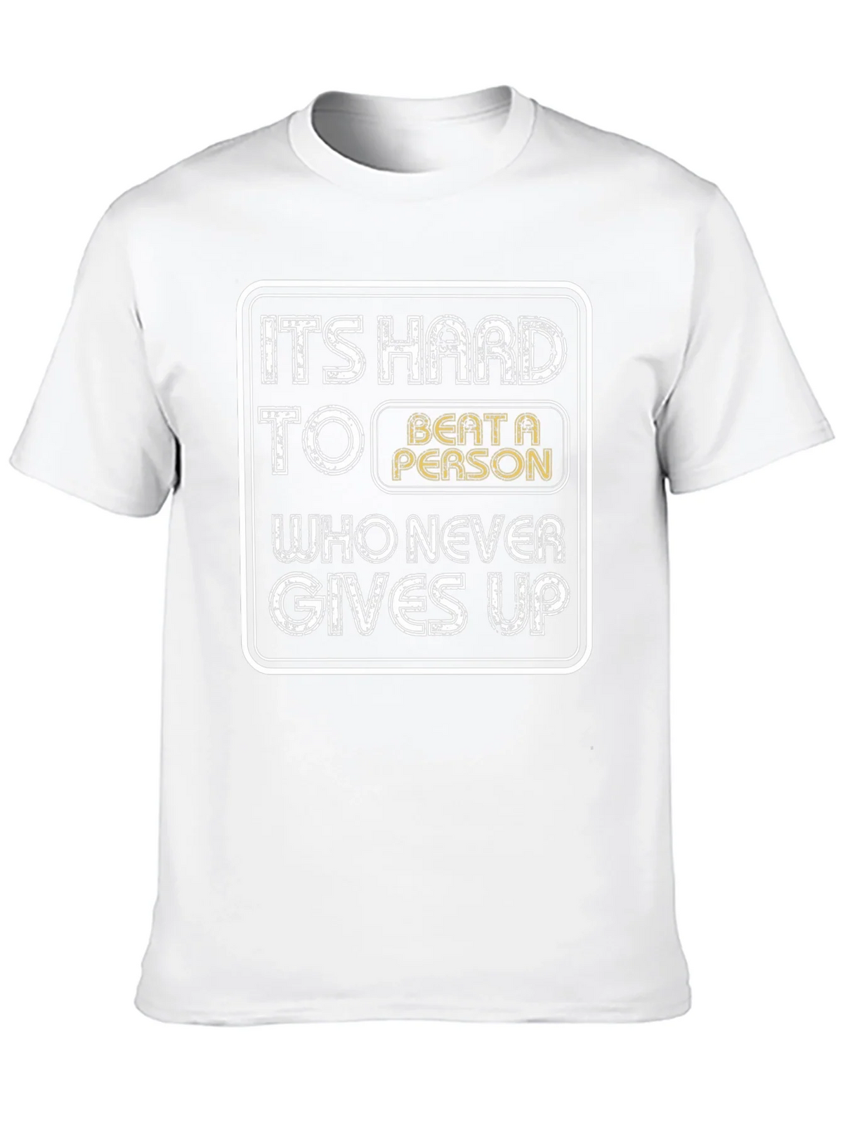 Motivational T-Shirt - Never Gives Up product image 7