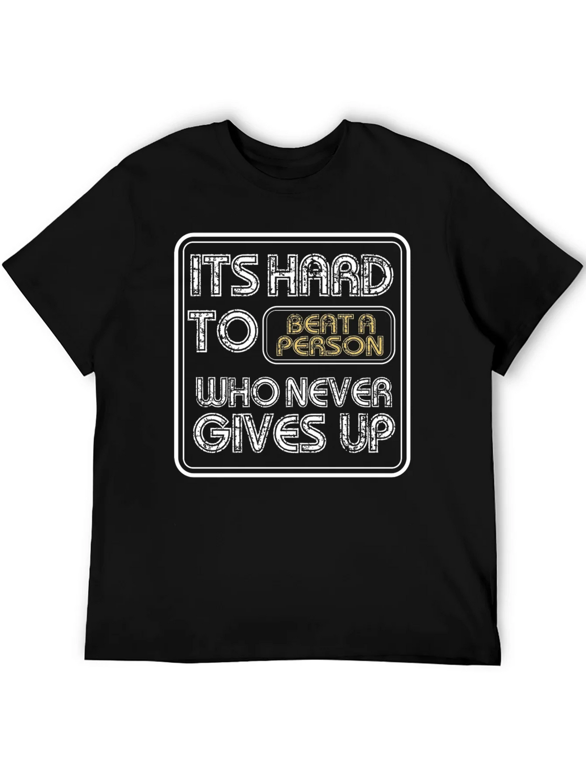 Motivational T-Shirt - Never Gives Up product image 3
