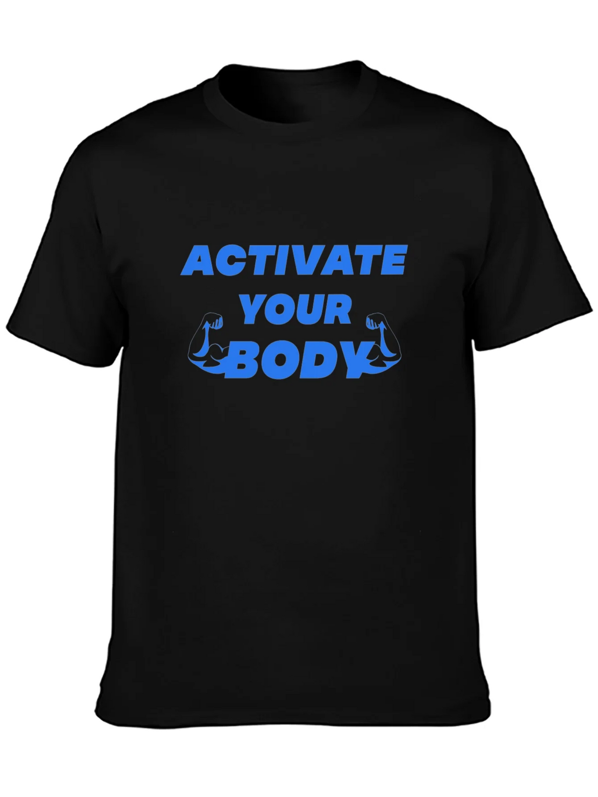 Activate Your Body Graphic Tee - Black product image 3