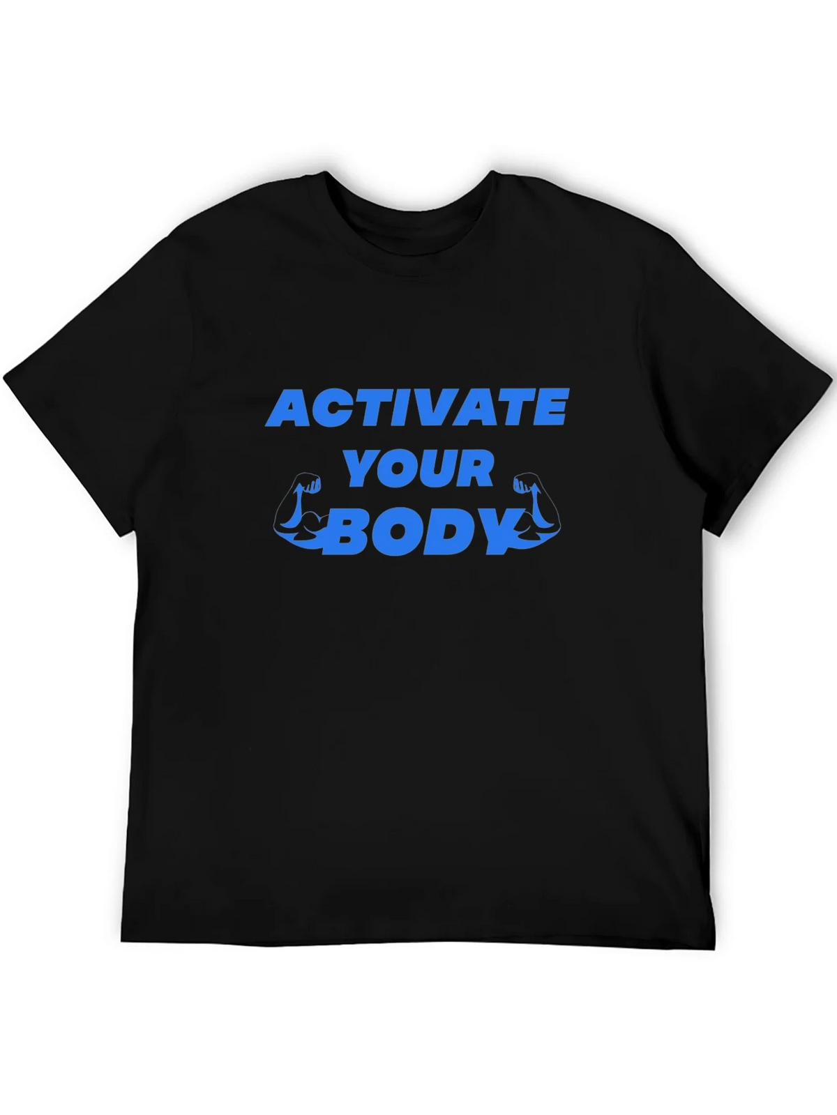 Activate Your Body Graphic Tee - Black product image 5