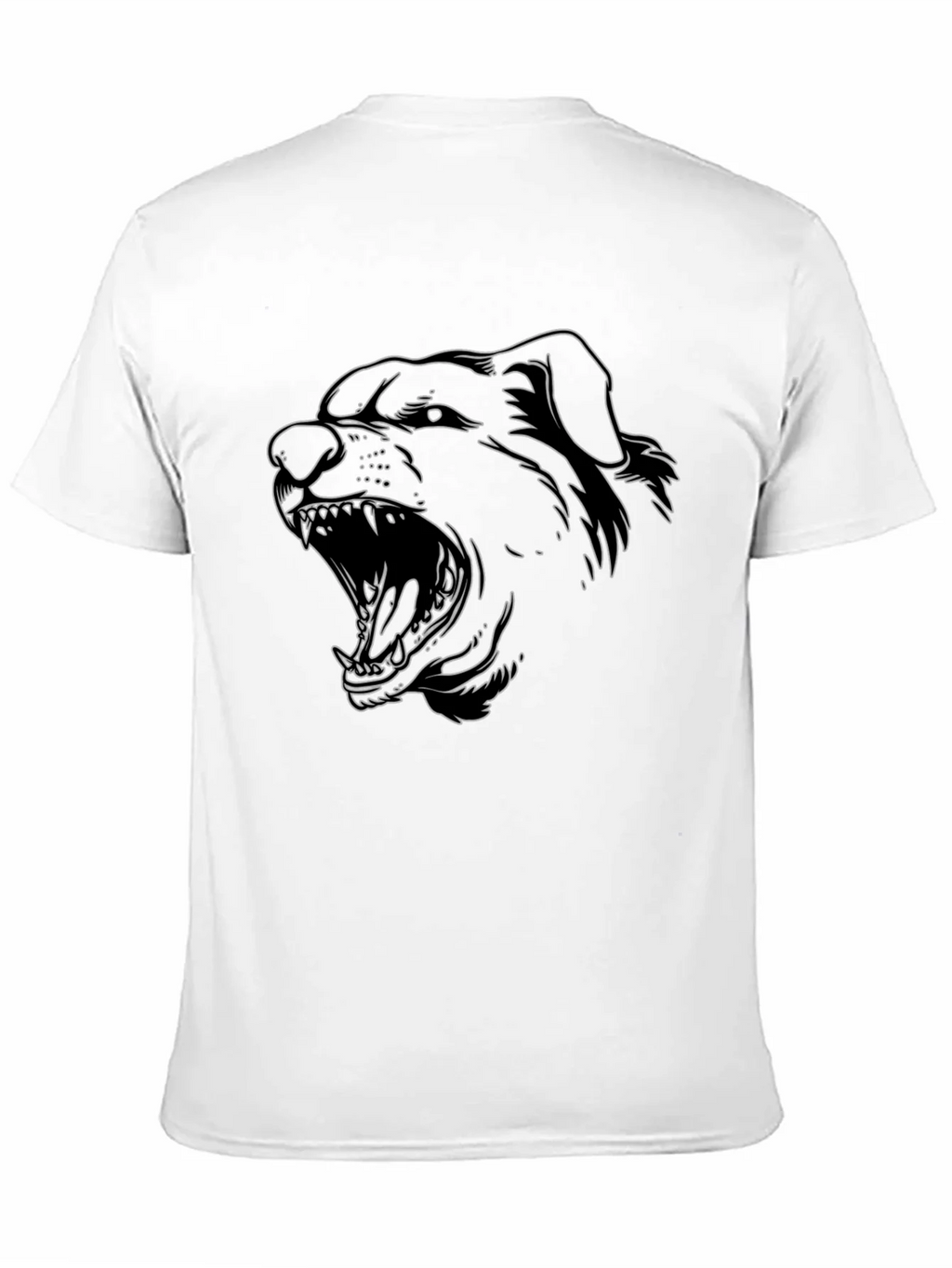 Rottweiler Outline Graphic Tee - Black product image 9