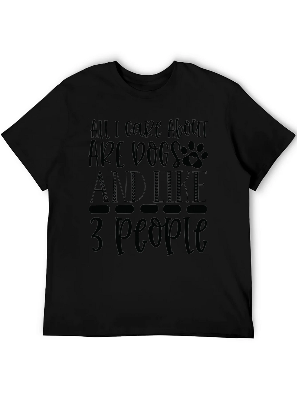 All I Care About Are Dogs T-Shirt product image 5