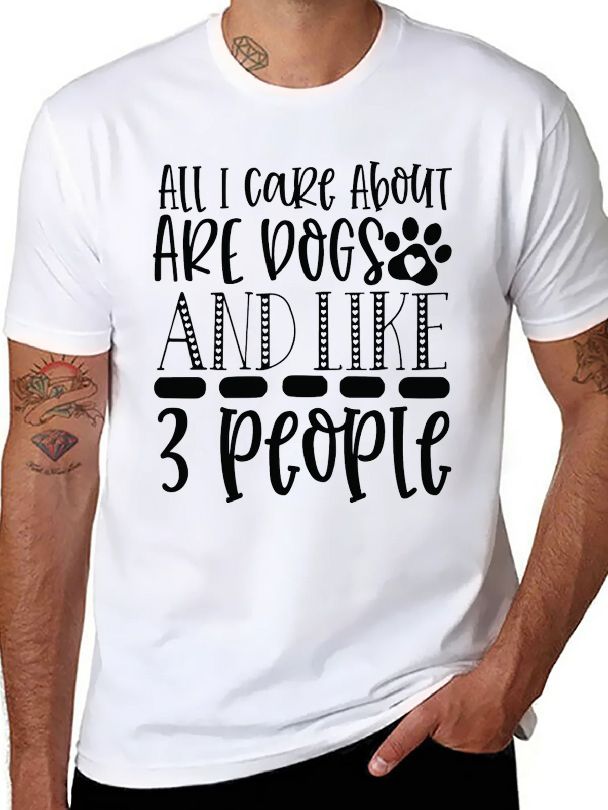 All I Care About Are Dogs T-Shirt product image 7