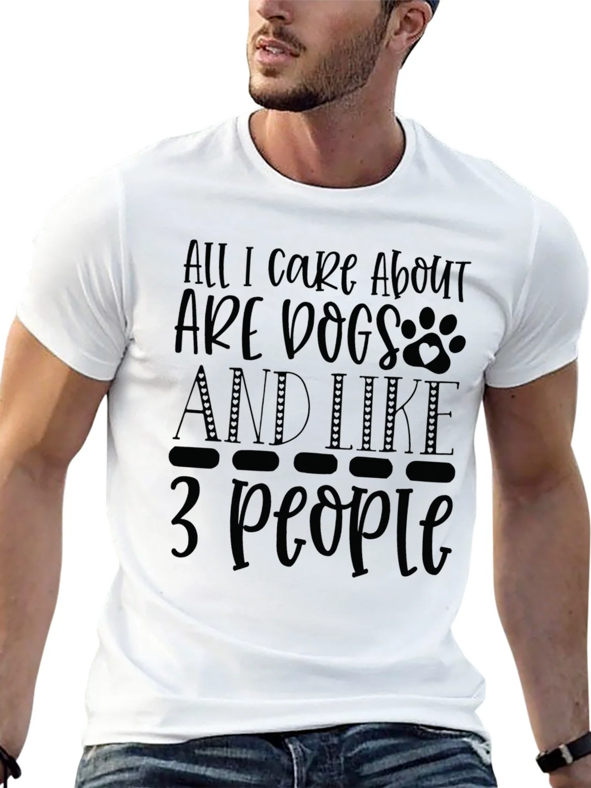 All I Care About Are Dogs T-Shirt product image 12