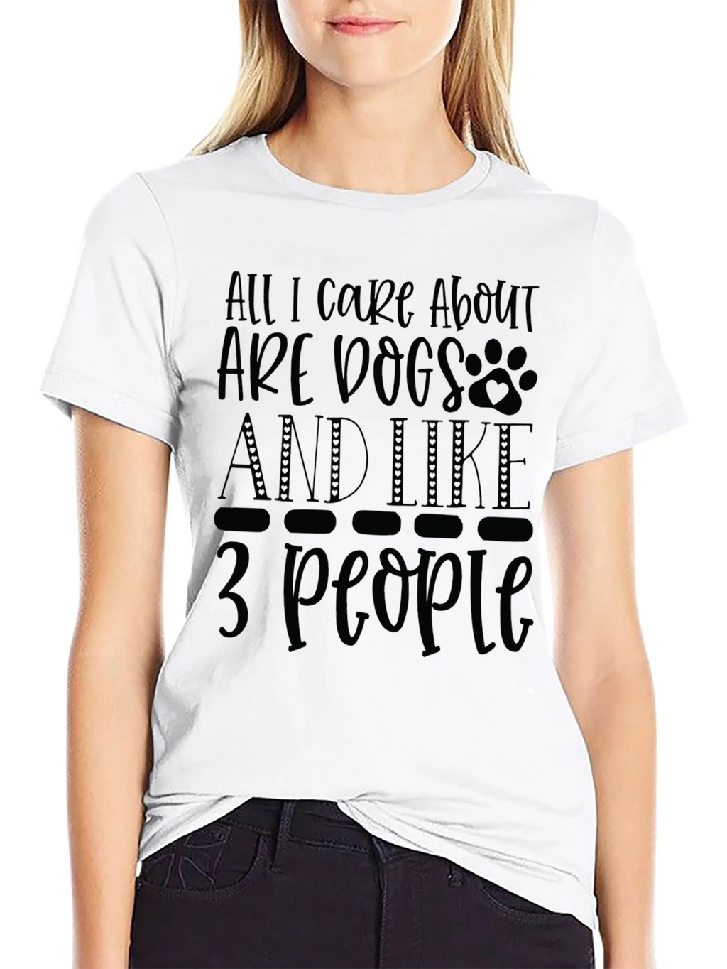 All I Care About Are Dogs T-Shirt product image 8