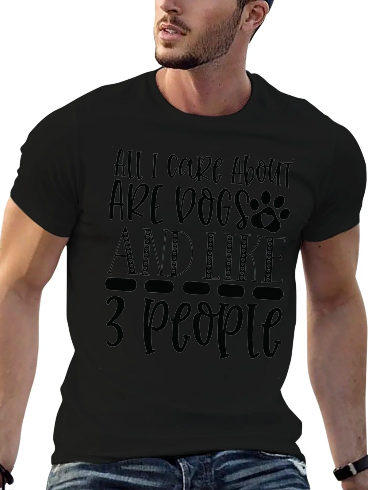 All I Care About Are Dogs T-Shirt product image 6