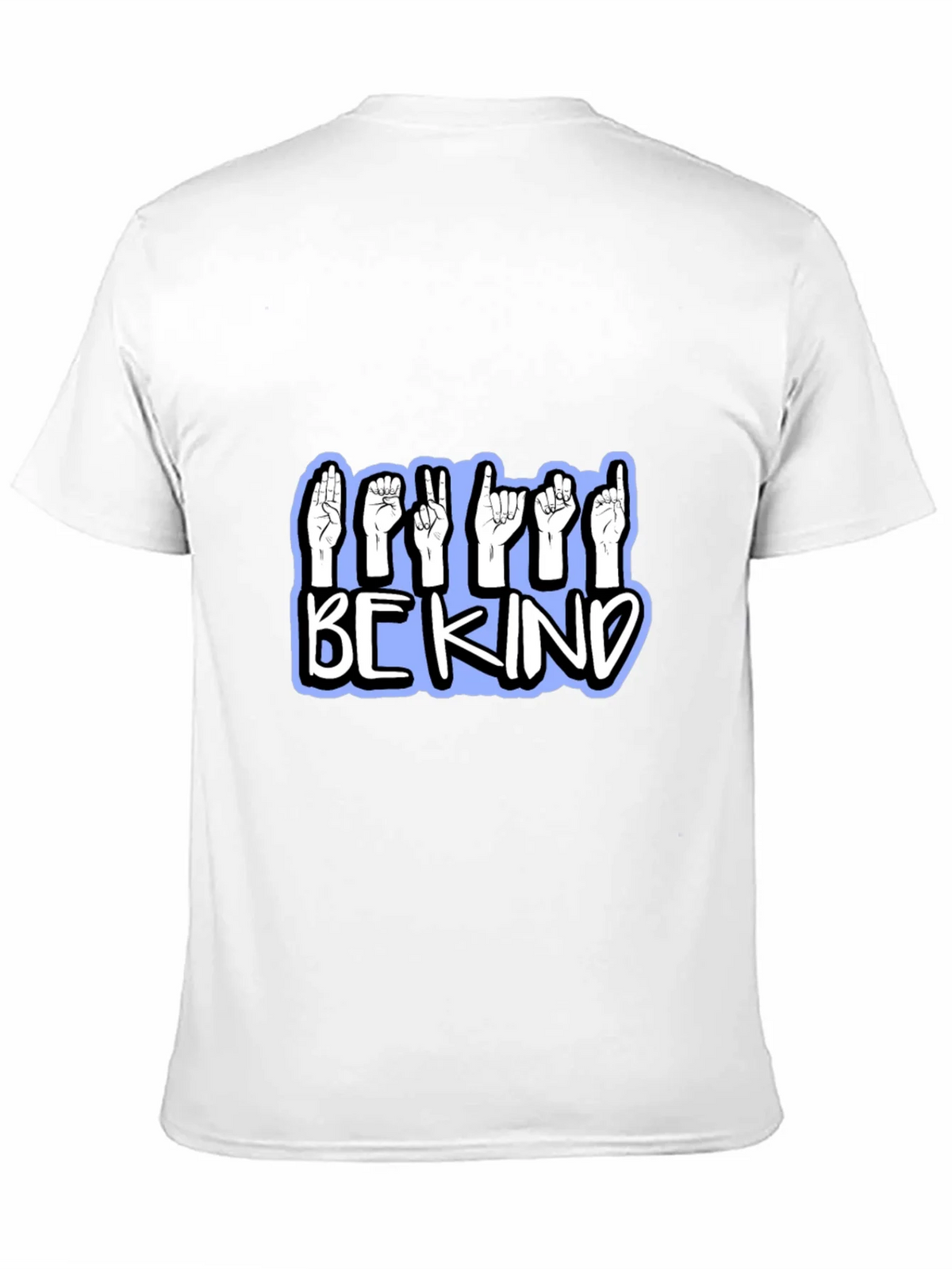 Be Kind Sign Language T-Shirt - Black product image 9