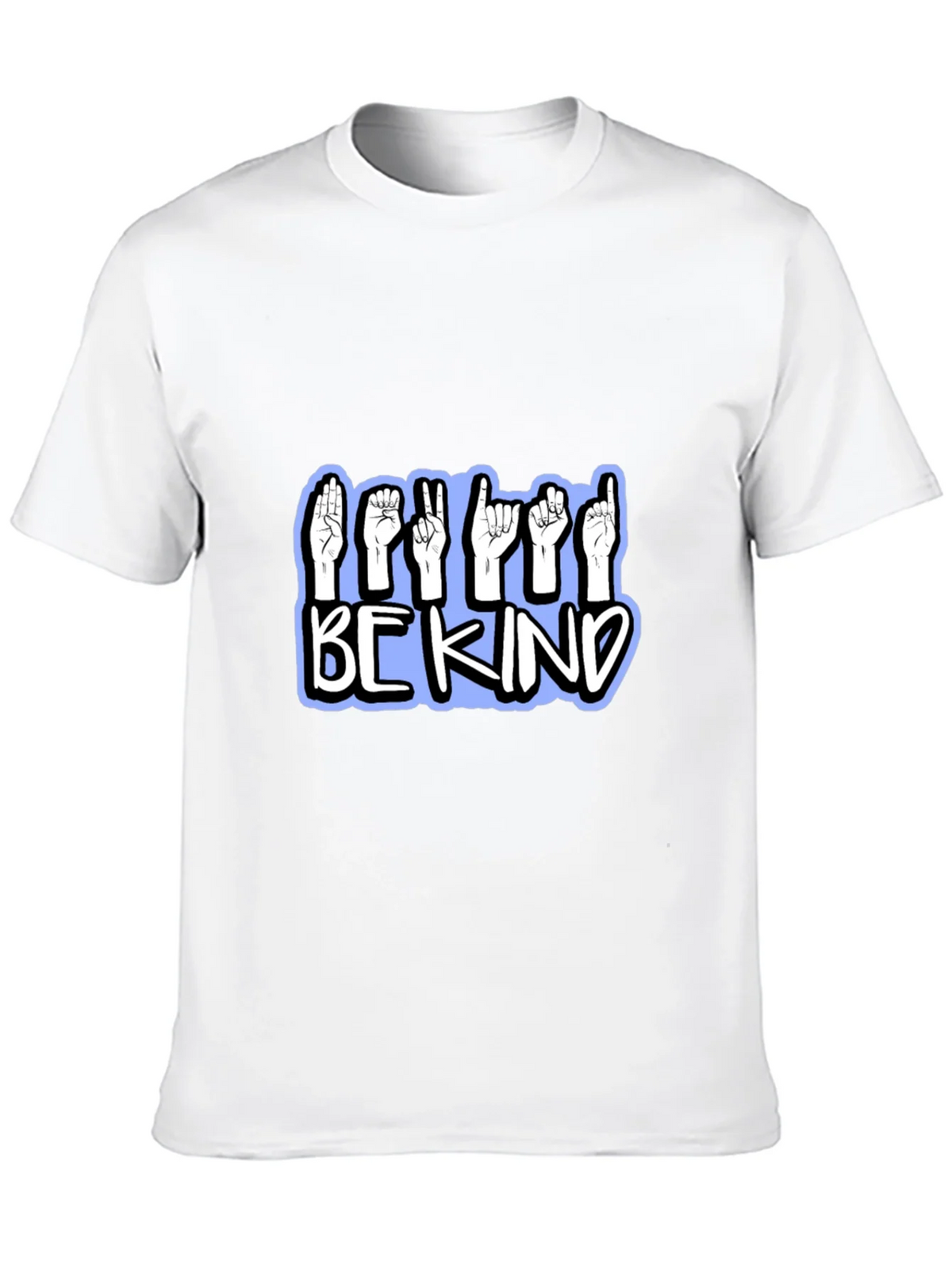 Be Kind Sign Language T-Shirt - Black product image 8