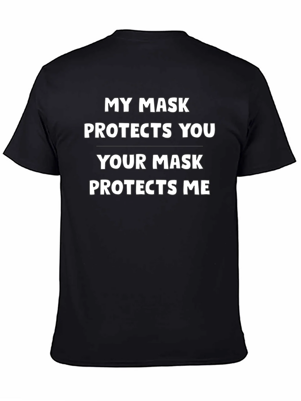 My Mask Protects You T-Shirt product image 4